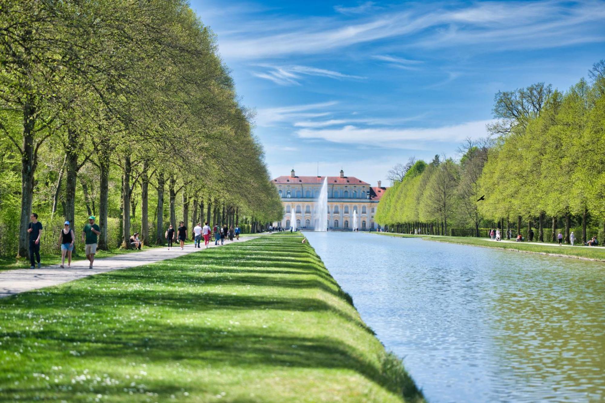 Hotel Am Schlosspark Zum Kurfurst Oberschleißheim Exterior foto